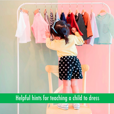 Helpful Hints For Teaching A Child To Dress